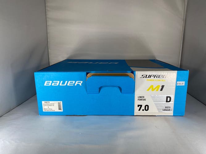 Bauer Supreme M1 Hockey Skates Regular Width 7 (New)