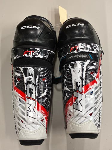 Junior CCM Jetspeed FT6 Shin Pads 12" (Used)