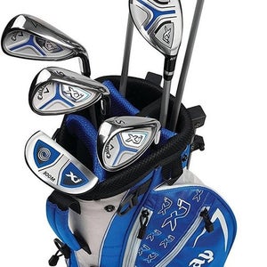 Callaway XJ-23 Junior Golf Club 7 Piece Set Blue Left Hand NEW