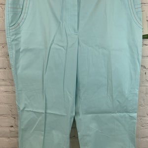 Cutter & Buck LCB07050 Women's Golf Pants Light Turquois Size 14