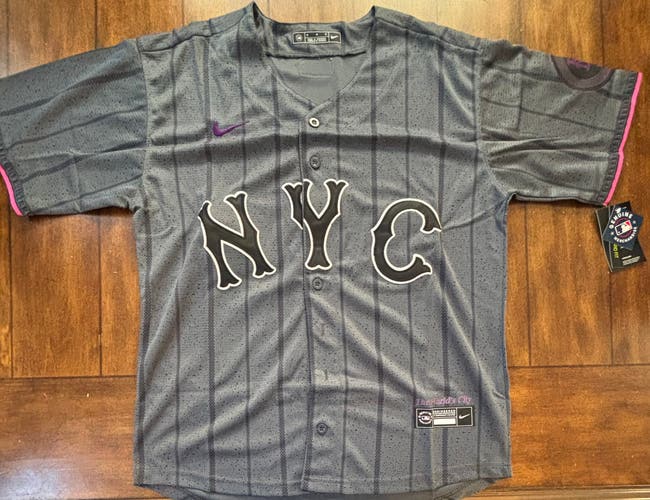 New York Mets City Connect Jersey Adult Medium NWT