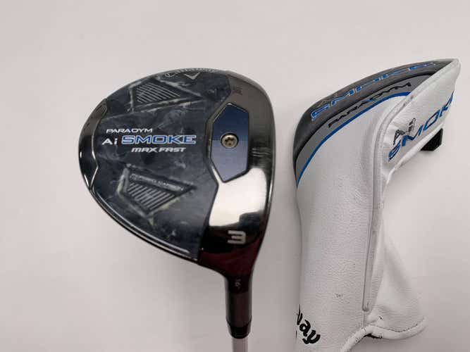 Callaway Paradym Ai Smoke Max Fast 3 Fairway Wood 16* Eldio 40g Ladies RH HC