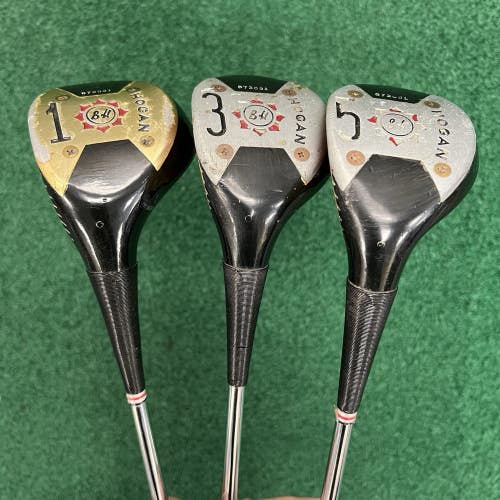 Left Handed Ben Hogan Apex Driver, 3 Wood, 4 Wood MLH Apex 3 Regular Flex