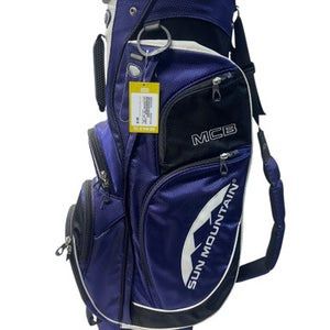 Used Sun Mtn MCB CART BAG Mens Cart Bag Black And Navy Blue 11835-S000197870