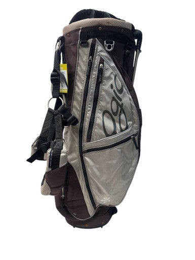 Used Ogio FEATHERLITE Mens Stand Bag Chocolate And Almond 11835-S000197871