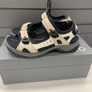 Ecco Yucatan Sandal Women's EU 36 US 5-5.5 Atmosphere Ice Black Offroad Outdoor