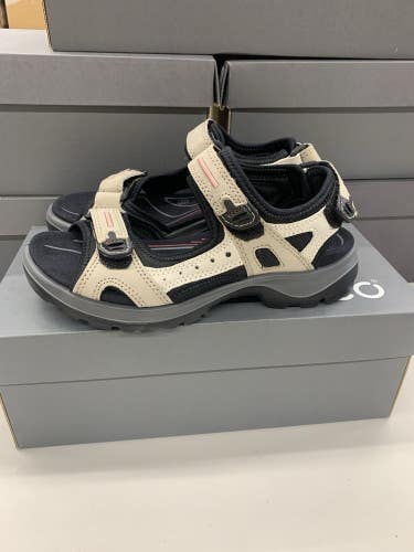 Ecco Yucatan Sandal Women's EU 36 US 5-5.5 Atmosphere Ice Black Offroad Outdoor
