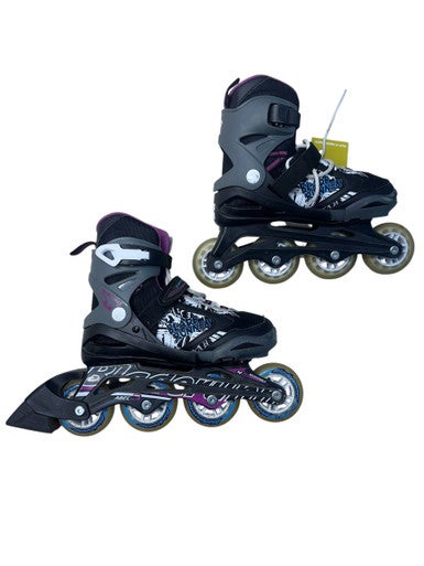 Used Bladerunner PHOENIX G ADJ. Junior Rec Fitness Skates Black Adjustable 11835-S000197824