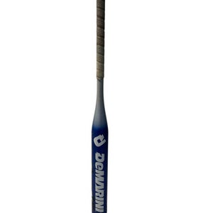 Used Demarini CAT BB/SB Fastpitch Bat Grey And Royal Blue 31" 11835-S000197705