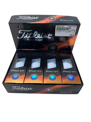 Used Titleist PRO V1 DOZEN 12 Pack - Golf Balls 11835-S000197738