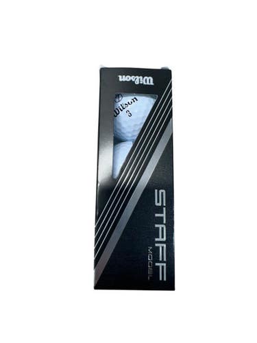 Used Wilson WILSON STAFF 3PK 3 Ball - Golf Ball Sleeve 11835-S000197736