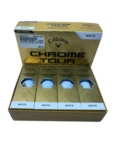Used Callaway CALLAWAY CHROME TOUR DOZEN PK 12 Pack - Golf Balls 11835-S000197739