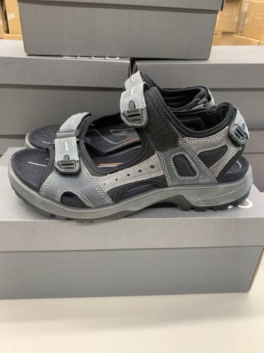 Ecco Yucatan Sandal Men's EU 42 48 US 8-8.5 14-14.5 Marine Gray Hiking Offroad