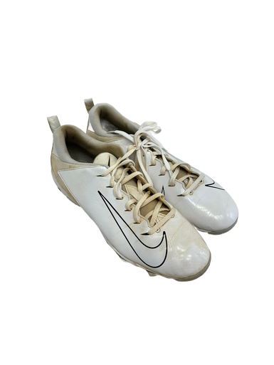Used Nike VAPOR UNTOUCHABLE SHARK Adult FB Cleats White Senior 11.5 11692-S000140486