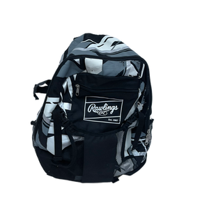 Used Rawlings BB/SB BACKPACK BB/SB Player Backpack Black 11692-S000140498