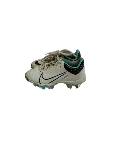 Used Nike HYPERDIAMOND BB/SB Cleats White Youth 10.0 11692-S000140542