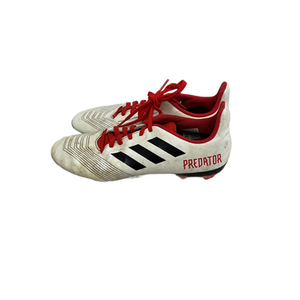 Used Adidas PREDATOR Soccer Cleats White Senior 6 11692-S000140532