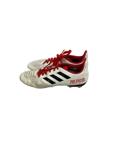 Used Adidas PREDATOR Soccer Cleats White Senior 6 11692-S000140532