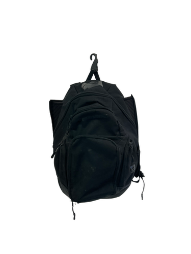 Used Demarini VOODOO BROKEN ZIPPERS BB/SB Player Backpack Black 11692-S000140552