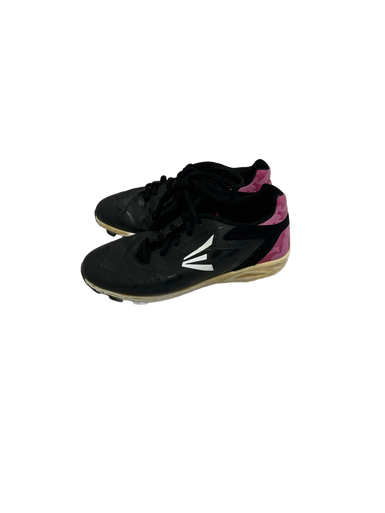 Used Easton BLACK/PINK BB/SB Cleats Black And Pink Junior 02.5 11692-S000140584