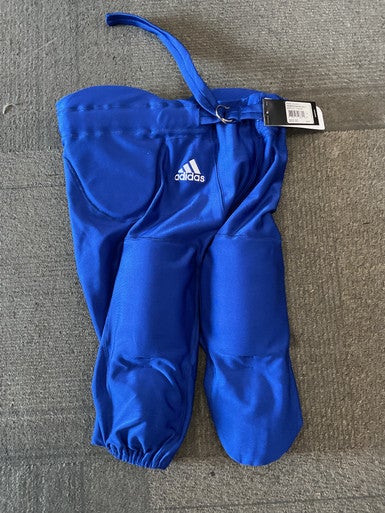 Used Adidas Adult FB Integrated Pants Royal Blue LG 11614-S000219623
