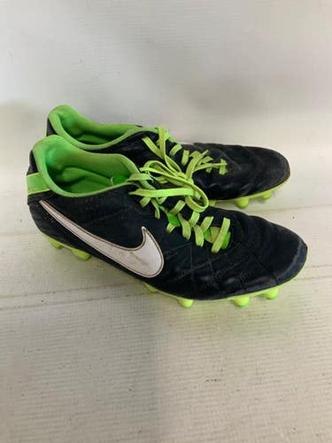 Used Nike TIEMPO Soccer Cleats Black Senior 7 11823-S000033826