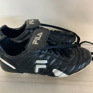 Used Fila Soccer Cleats Black Junior 04.5 11823-S000033836