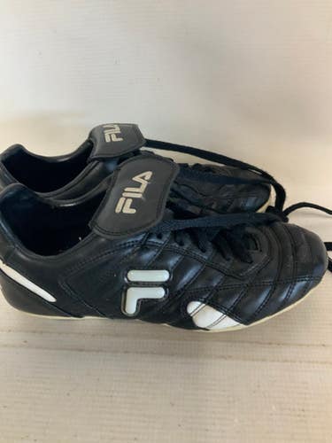 Used Fila Soccer Cleats Black Junior 04.5 11823-S000033836