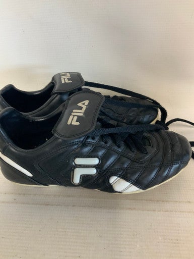 Used Fila Soccer Cleats Black Junior 04.5 11823-S000033836