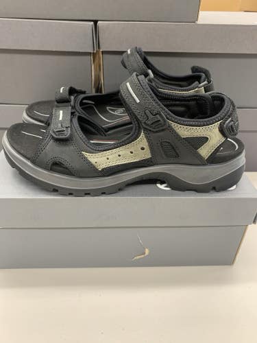 Ecco Yucatan Sandal Women's EU 42 US 11-11.5 Black Hiking Outdoor Offroad
