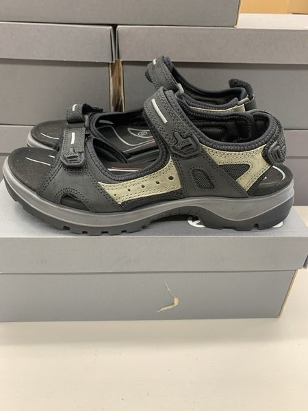 Ecco Yucatan Sandal Women's EU 42 US 11-11.5 Black Hiking Outdoor Offroad