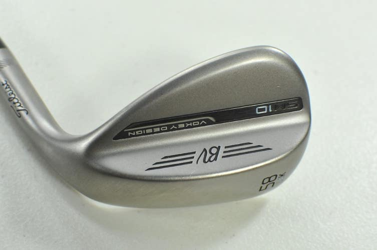 Titleist Vokey SM10 Nickel 58*-06K Wedge Right Wedge Flex Steel # 201692
