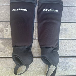 Large Gryphon Shin Guards (New) For Soccer or Field Hockey