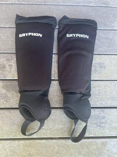 Large Gryphon Shin Guards (New) For Soccer or Field Hockey