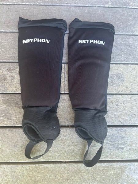 Large Gryphon Shin Guards (New) For Soccer or Field Hockey