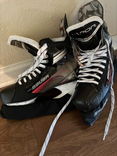 Bauer - Vapor X Select Hockey Skates Extra Wide Width 9.5 (Barely Used)