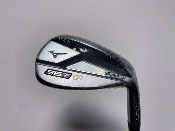 Mizuno S23 Satin Chrome Sand Wedge 56* 12 S-Grind KBS Hi-Rev 2.0 115g RH NEW