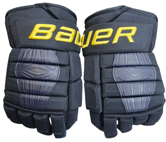 Bauer Pro Series Custom Pro Stock Hockey Gloves 14" 4 Nations New Sweden SON (14412)