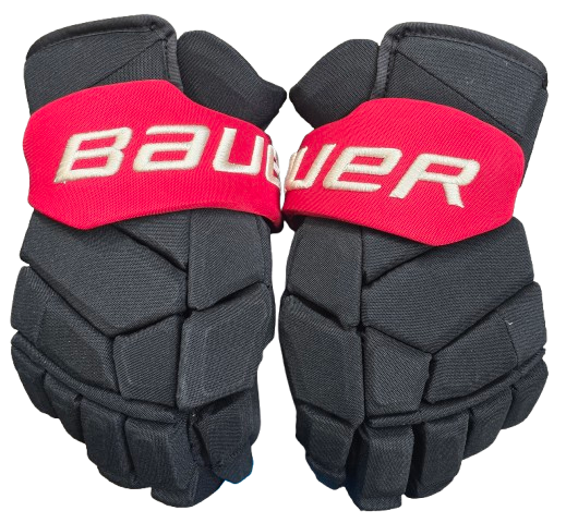 Bauer Supreme Mach Custom Pro Stock Hockey Gloves 14" 4 Nations New Canada SON (14413)