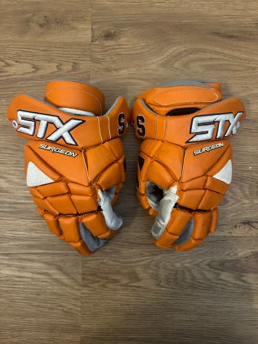 11 Time National Champion Syracuse Orange Lacrosse Gloves
