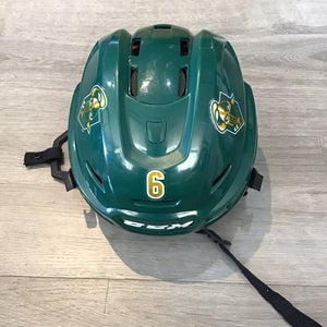 Clarkson University Small CCM Tacks 710 Helmet Pro Stock#6 (Used)