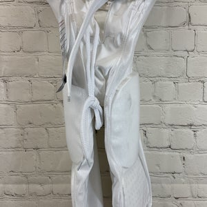 Alleson Athletic Youth's 100% Polyester Seven-Pad Solo Football Pants White XS