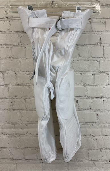Alleson Athletic Youth's 100% Polyester Seven-Pad Solo Football Pants White XS