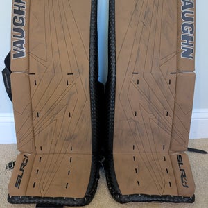 2024 26" + 2 Vaughn SLR4 JR Goalie Leg Pads (Used)
