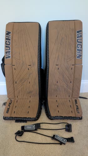 2024 26" + 2 Vaughn SLR4 JR Goalie Leg Pads (Used)