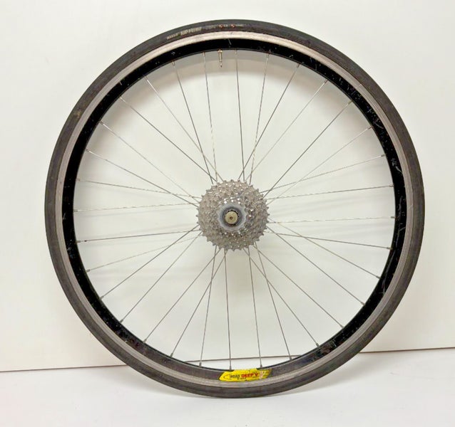 Velocity Deep-V 7-Speed Aero Aluminum 700C Rear Wheel Shimano 105 Hub Maxxis