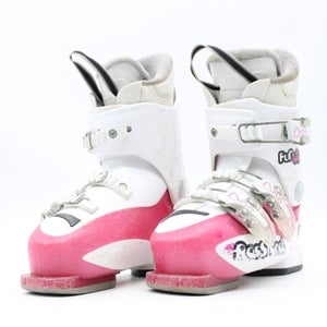 Rossignol Fun Girl Kids Ski Boots - Size 1 / Mondo 19 Used