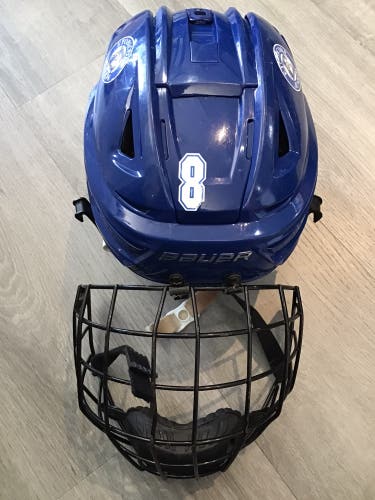 Small Bauer Re-Akt 150 Helmet Pro Stock (Used)