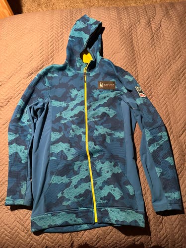 2019 US Ski Team Men's Custom Size Spyder Fleece (Used)