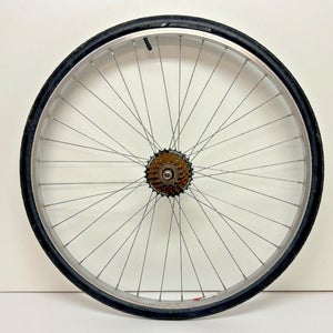 STA Sta True Wheels 6-Spd 36-Steel Spoke Aluminum 27" Rear Wheel Bontrager T2